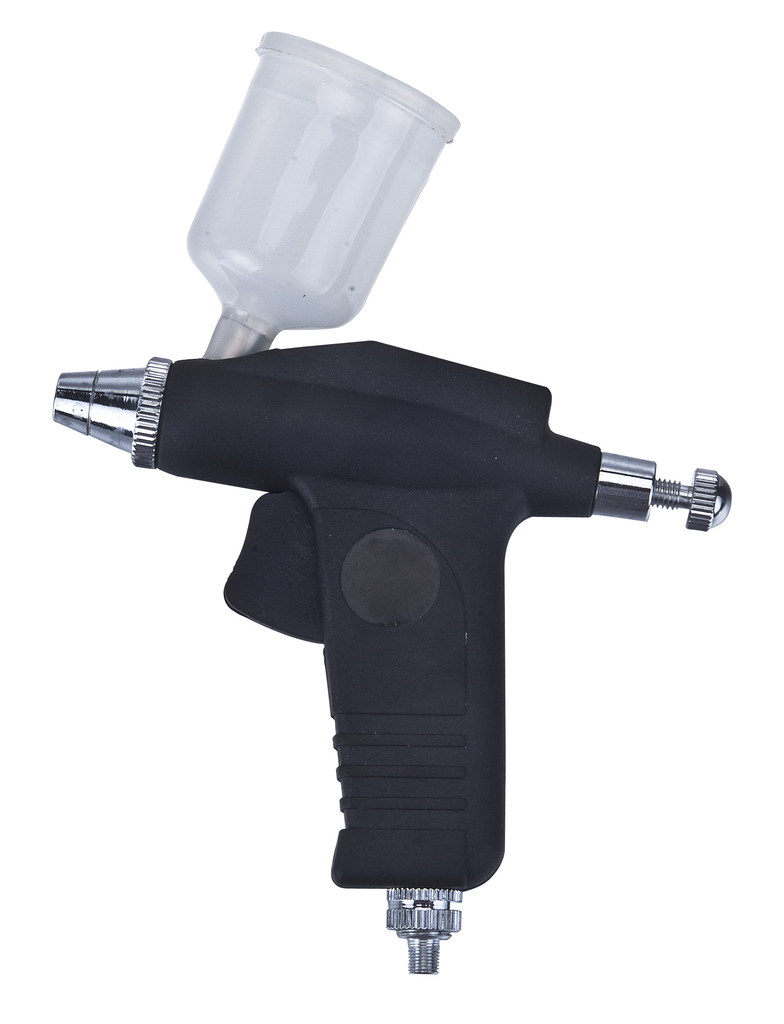 供应0.3 口径22ml上壶可拆卸手枪式喷笔 TD-105