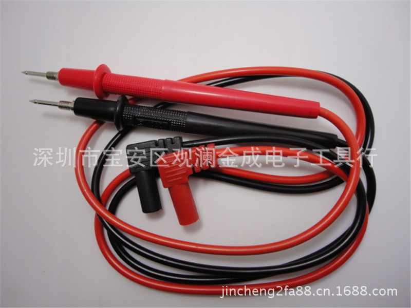 表笔线 1000V 10A万用表笔表针表棒 万能表笔 表线