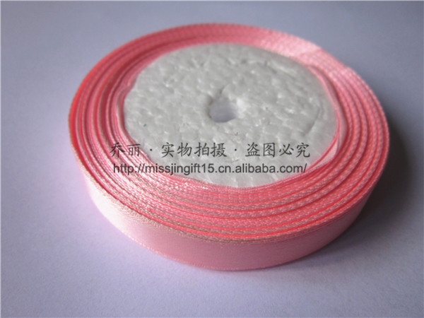 En stock pequeño al por mayor 12MM cinta de poliéster suministros festivos caja de regalo embalaje cinta decorativa cinta