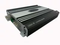 Car AB-class Power Amplifier, 4‑/2‑/1‑channel options, multiple RMS ratings, compact size