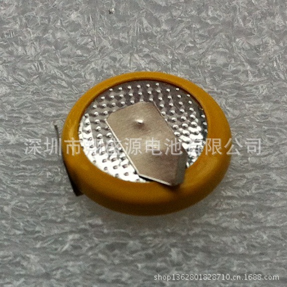3V CR1225 焊脚纽扣电池 90度角位 焊脚电池 CR1225焊脚电池