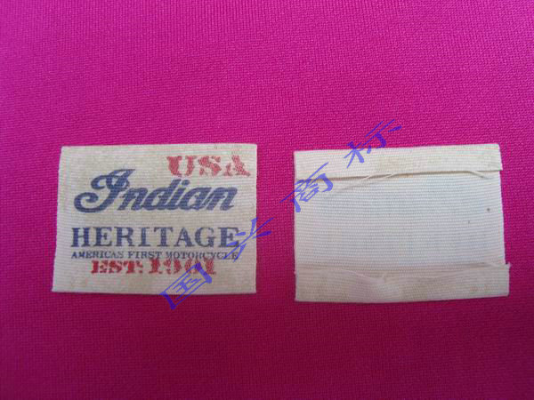 定做服装服饰布标 合成带绸缎绸带布标  免费设计质优价廉