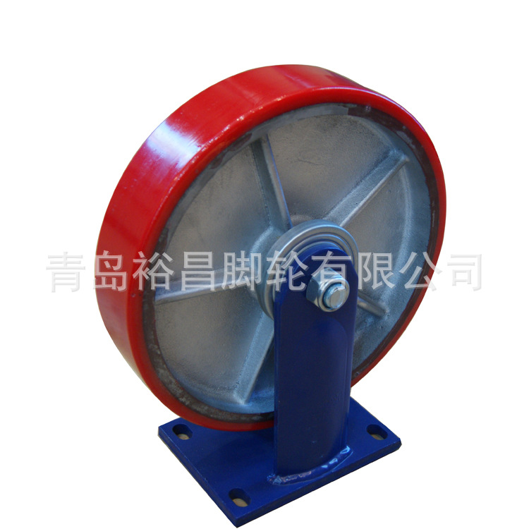 青岛 加工定制 重型脚轮单轮载重600kg—1500kg 裕昌脚轮