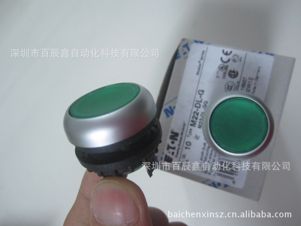 穆勒带灯复位按钮头M22-DL-G