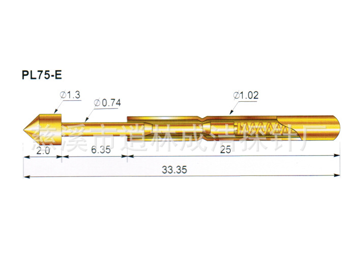 厂家销售弹簧伸缩测试针  探测针杆 【专业生 产】