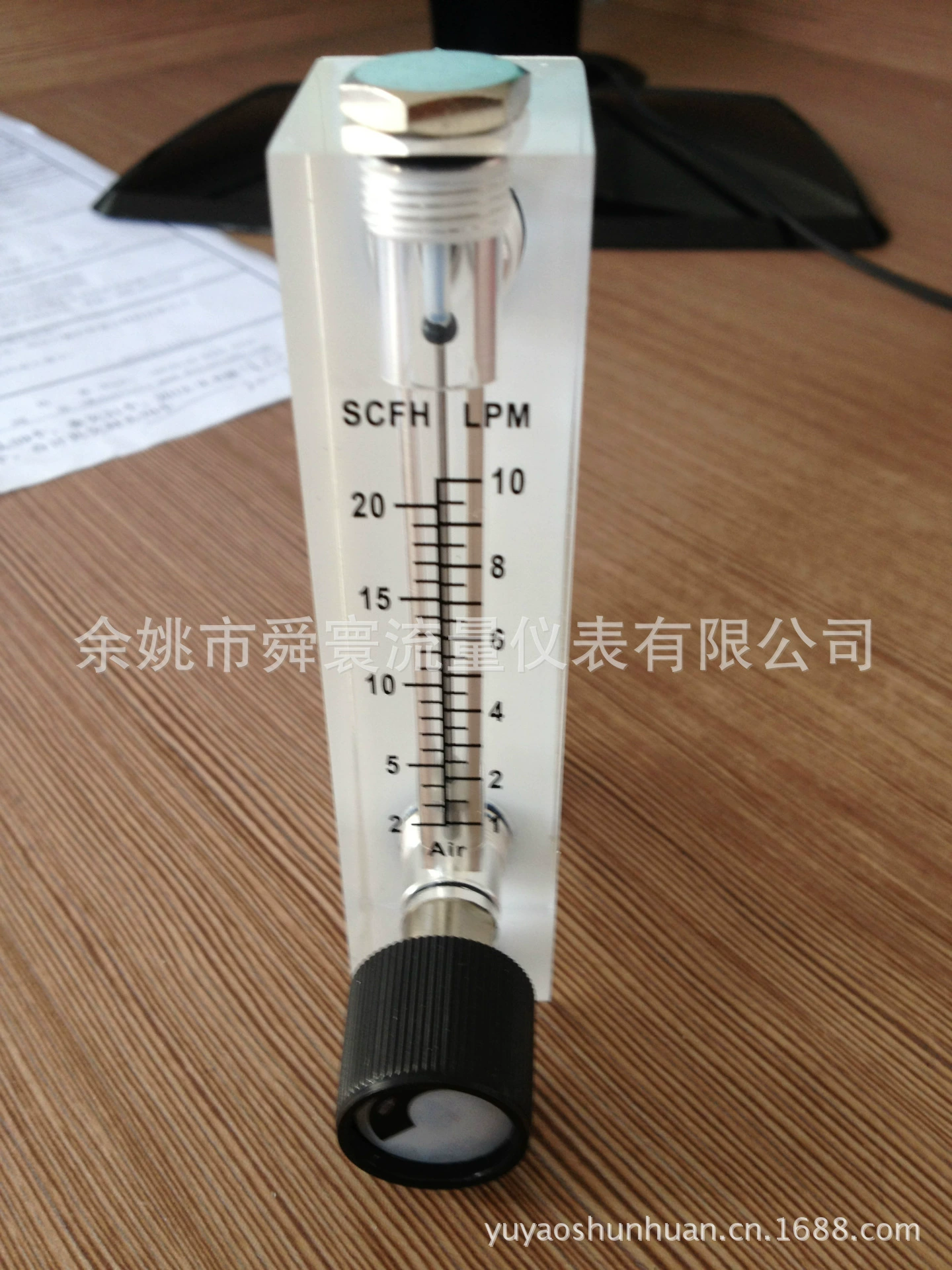 Малый объем картонный расходомер газа SCFH 4-40/ 2-20LPM