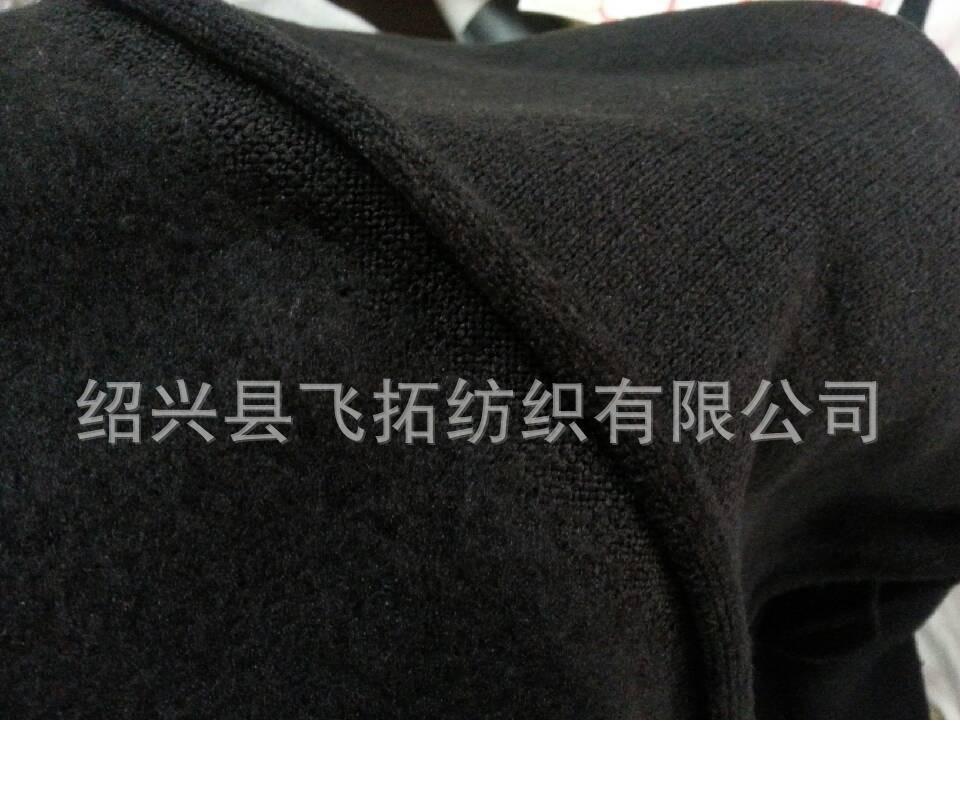 供应各种规格的针织磨毛罗纹布 高档服装罗纹面料 TC弹力罗纹