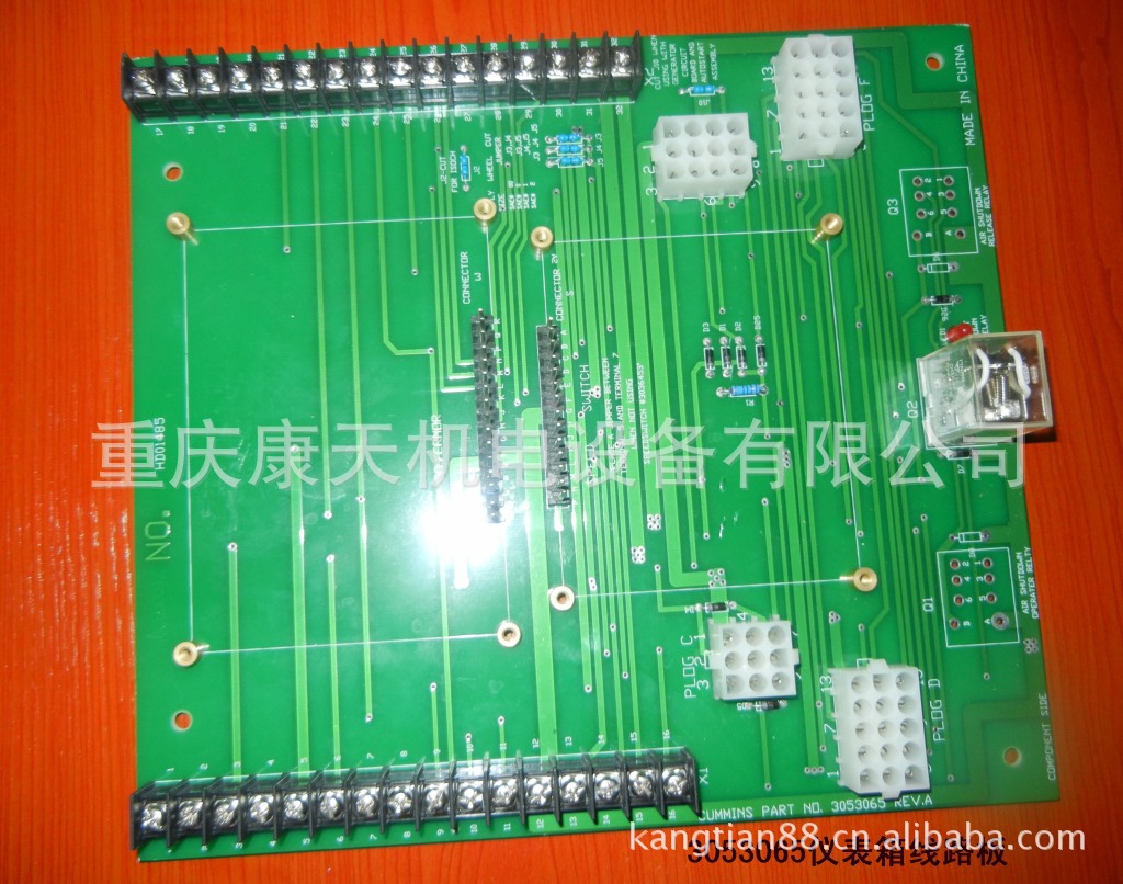 cummins/康明斯配件3053065仪表箱线路板