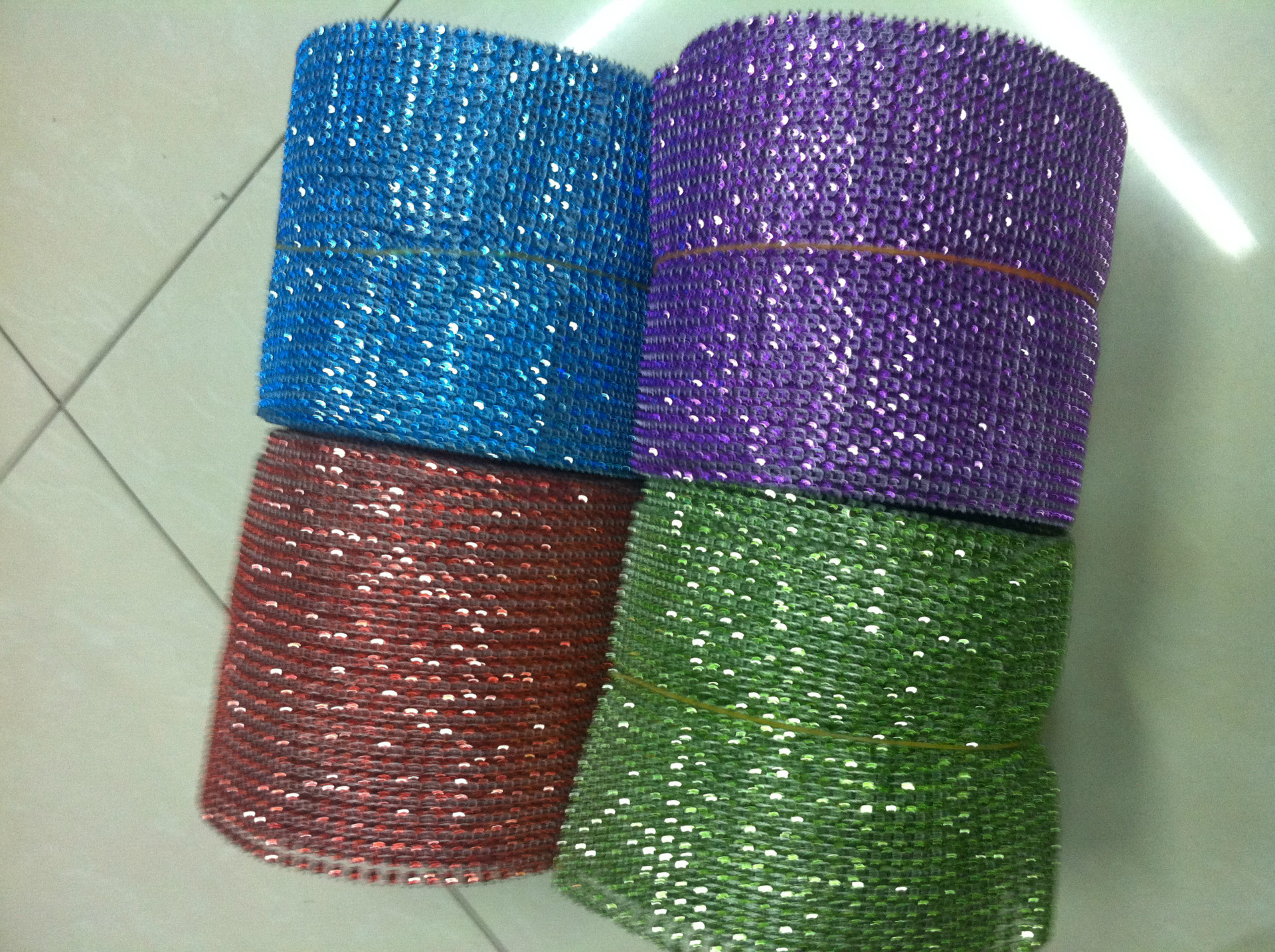 婚庆工艺品服装饰品24排银色真空环保电镀网钻线钻生产各种颜色