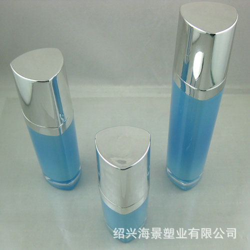 供应批发 亚克力锥形三角乳液瓶