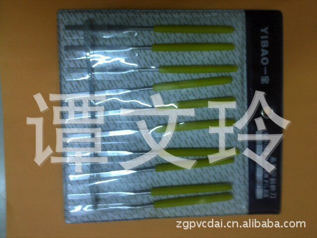 厂家直销pvc五金袋、插袋