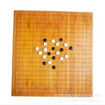 廠傢生產供應 竹製棋盤 高檔星辰圍象兩用琪盤 優質價廉