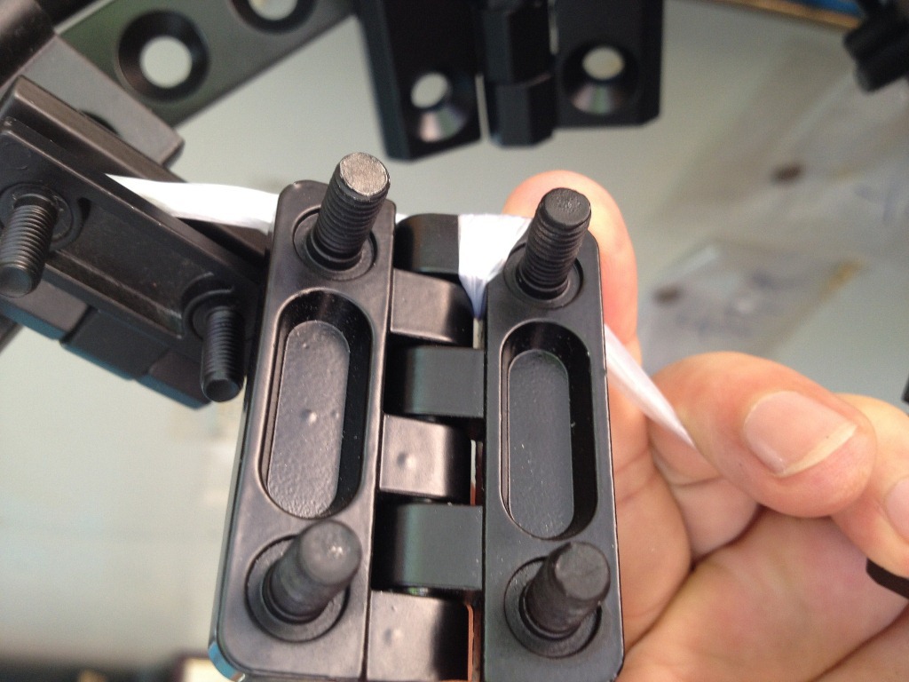 供应带螺杆合金合页 黑色螺杆合页  环保合页  合金全页