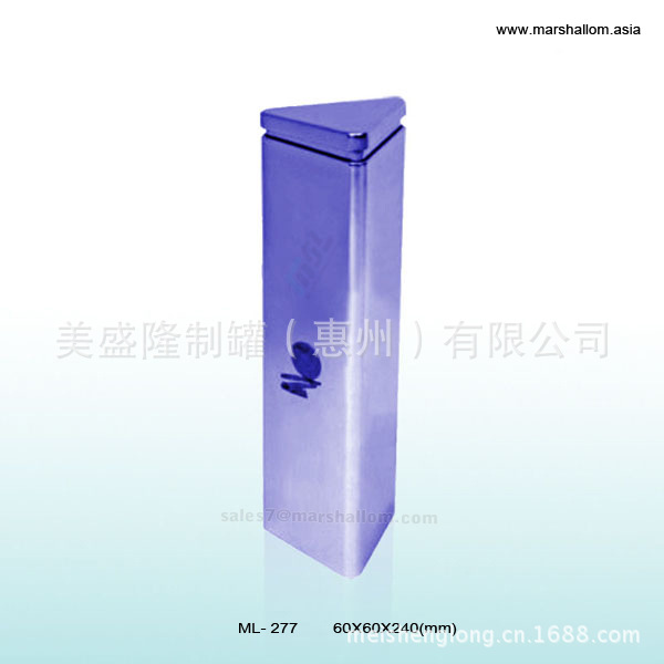 厂家专业生产 精美茶叶罐 三角形茶叶罐 马口铁材质 云南普洱