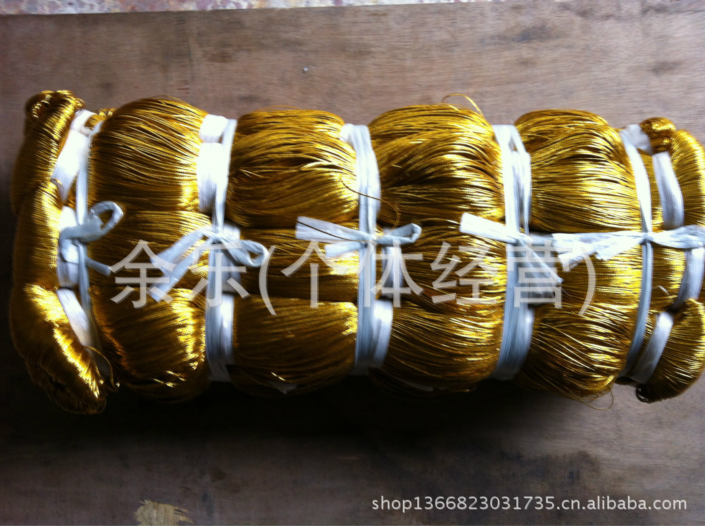 厂家 金丝空心线 包心四股 1.2MM