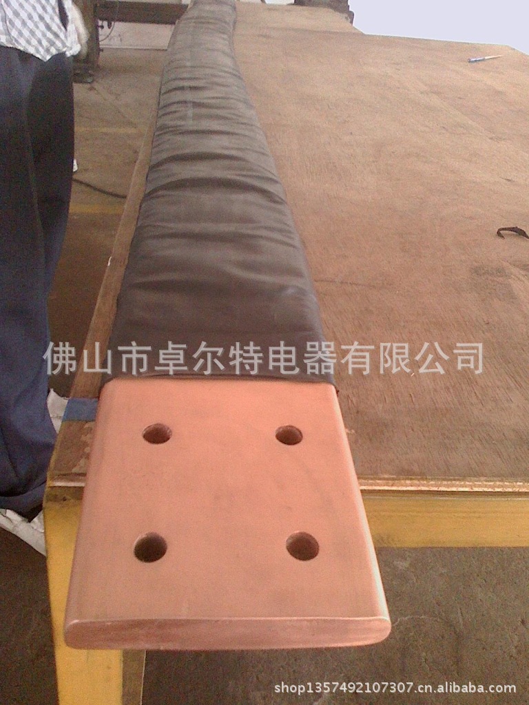 編織線 大電流母線伸縮節(jié) 套軟膠套