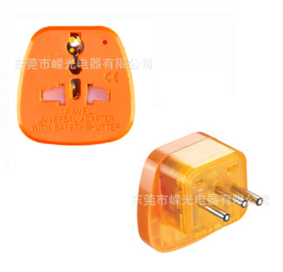 MD-11 瑞士转换插座 瑞士插头带保护门 瑞士适配器 瑞士旅游礼品