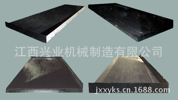 波型摇床面 单波双波摇床面 选金摇床面 江西石城玻璃钢摇床面