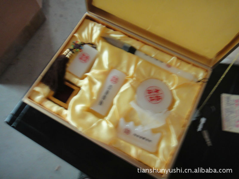 [direct deal]jade Four Treasures Four Treasures Business suit Mexico Yan Four Treasures Kit