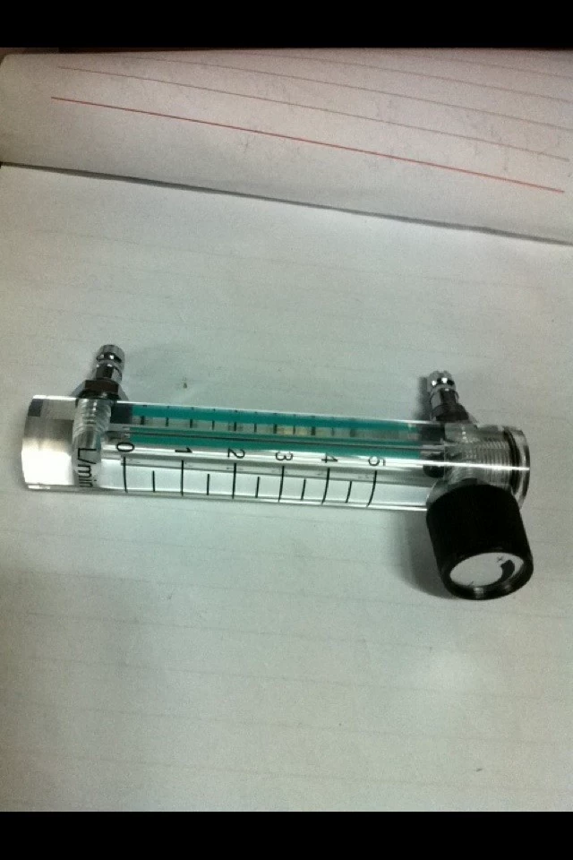 Расходомер кислорода, расходомер газа, расходомер газа с металлическим разъемом, с регулируемым расходомером газа