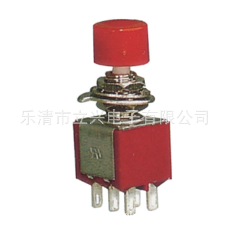 开关 按钮开关 DS-622按钮开关6脚