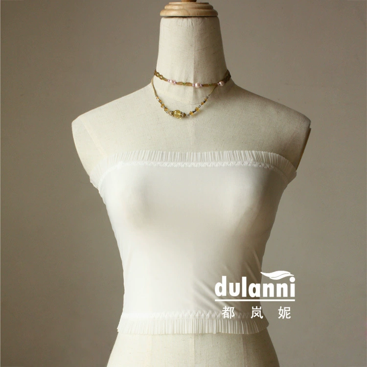 Молоко шелк белая трубка топ 3892 эластичная обернутая грудь черный с Шеи нижнее белье анти-экспозиции базы