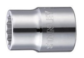 美国史丹利(STANLEY)  19MM系列公制12角标准套筒89-636-1-22