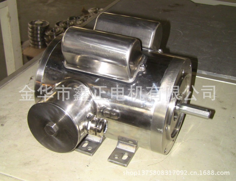 NEMA不锈钢单相电机 食品 化工 医药 规格齐 耐腐蚀