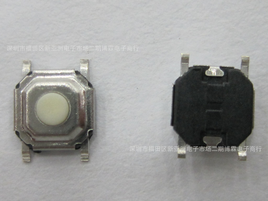 4x4x1.5/塑胶头轻触/按键/微动开关/