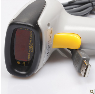 XL-2000 handheld supermarket laser scanning gun USB express barcode scanning gun barcode reader 4