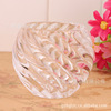 Transparent glossy crystal, hotel lamp holder, candle