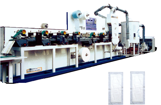 HD-NP-LPA 型婴儿尿片生产线