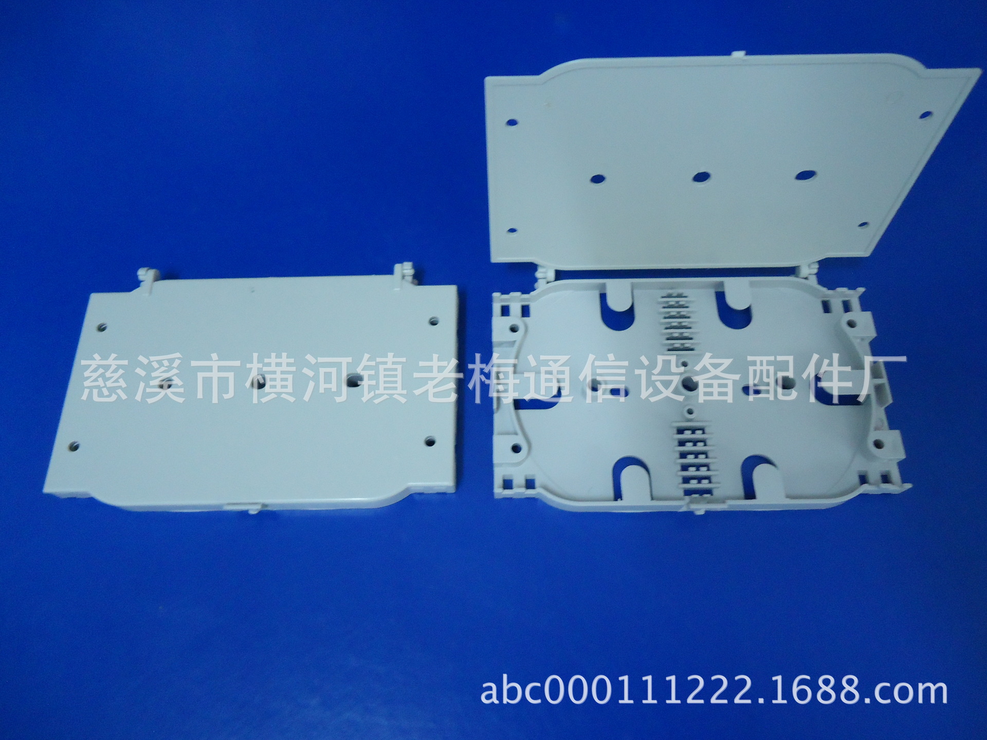 供此12芯可重叠小熔纤盘、光缆护圈、光缆冷接盒、8口停泊位