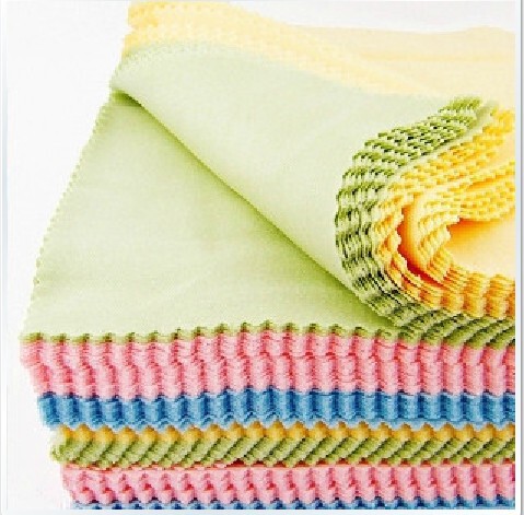 Direct Sale of Microfiber Glasses Cloth, Cleaning Cloth, Screen Cloth, Lens Cloth, 10 Yuan for 100 Pieces, Durable and Suitable for Large Faces
