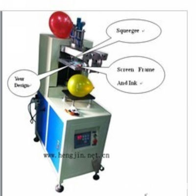 Dongguan wholesale balloon Silk screen printing machine balloon Silk screen printing machine Which family Dongguan Heng Jin Produce printing silica gel balloon