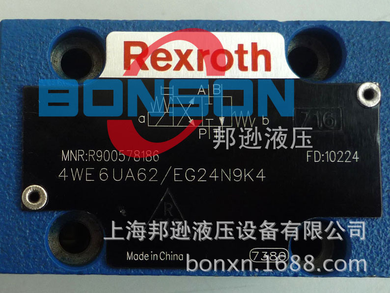 REXROTH力士乐 4WE6UA62/EG24N9K4