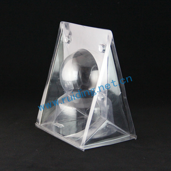 厂家供应 pvc吸塑三折泡壳吸塑定制，pvc透明双面壳定做