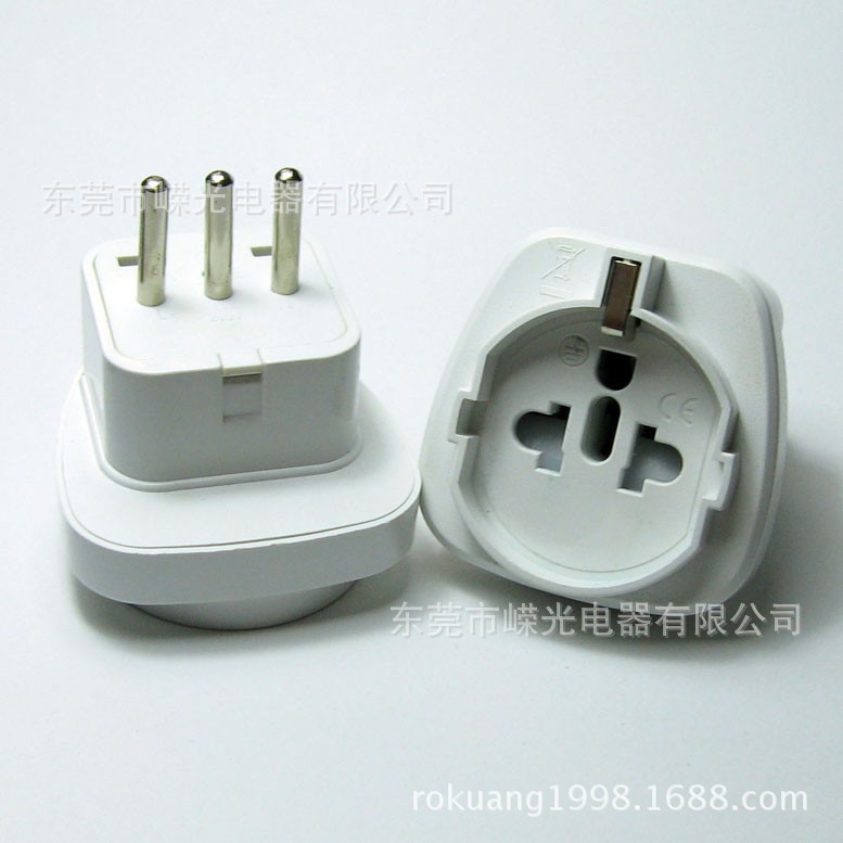 SD-12 意大利转接器意大利转韩国法国接地插座法国插座乌拉圭插头