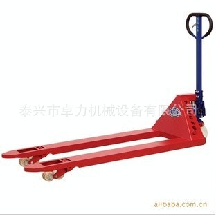 厂家供应加长手动搬运车，液压叉车，1.8米长液压托盘搬运车