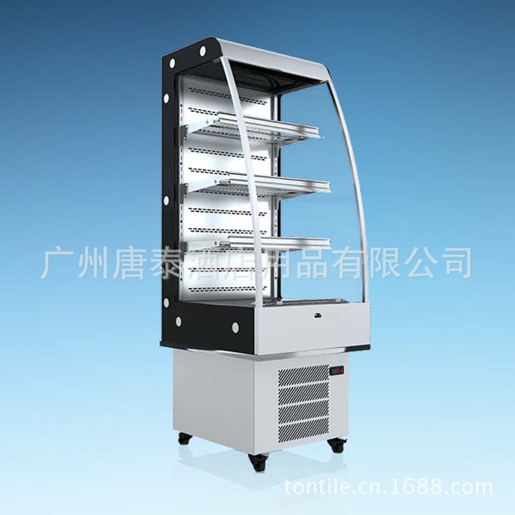 供应唐泰TONTILE保鲜展示柜冷藏柜RTS-250L敞开式饮料保鲜展示柜