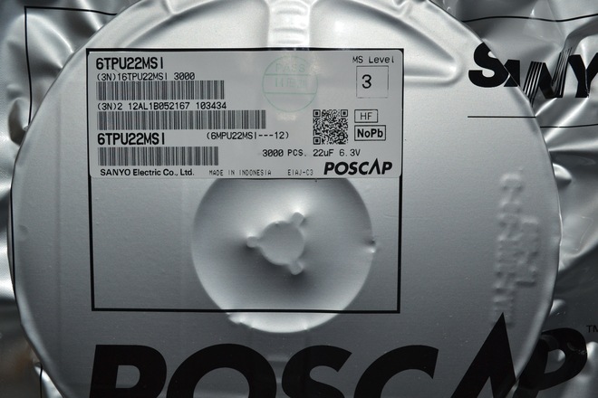 现货供应POSCAP固态钽电容6TPU22MSI