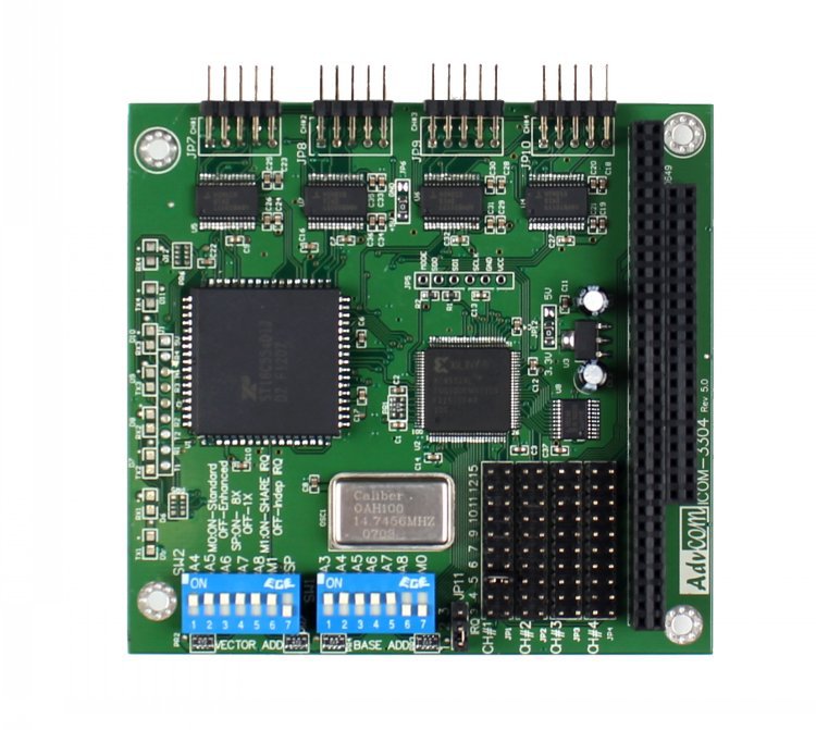 ICOM-3304 PC104总线串口卡 厂家销售4路RS-232串口卡 串口卡批发