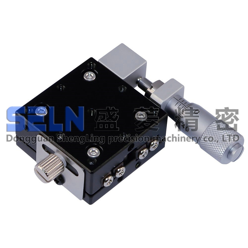 供应 X轴微分头调整对位微调架手动可调滑台手动位移平台LX30-R