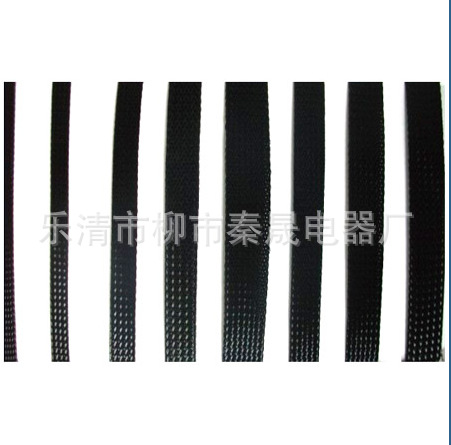 25mm PET编织网管 尼龙编织网管 200米/盘 蛇皮网管 伸缩网管批发