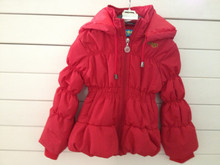 原单女童棉衣二色入 工厂库存棉衣现货批发厚外套