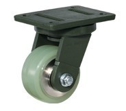 GXTA-100-ASF-HUQ 系列 单轮 聚氨酯加铝制轮毂