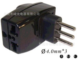 WDS-12A 嵌入式瑞士插头 乌拉圭插脚 意大利旅游插头 转换器