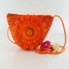 Small cute fresh straw shoulder bag, small bag, one-shoulder bag, flowered, 2021 collection