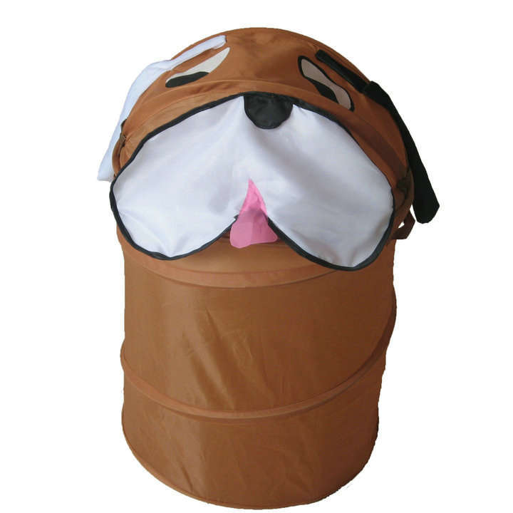 卡通动物桶-咖啡狗