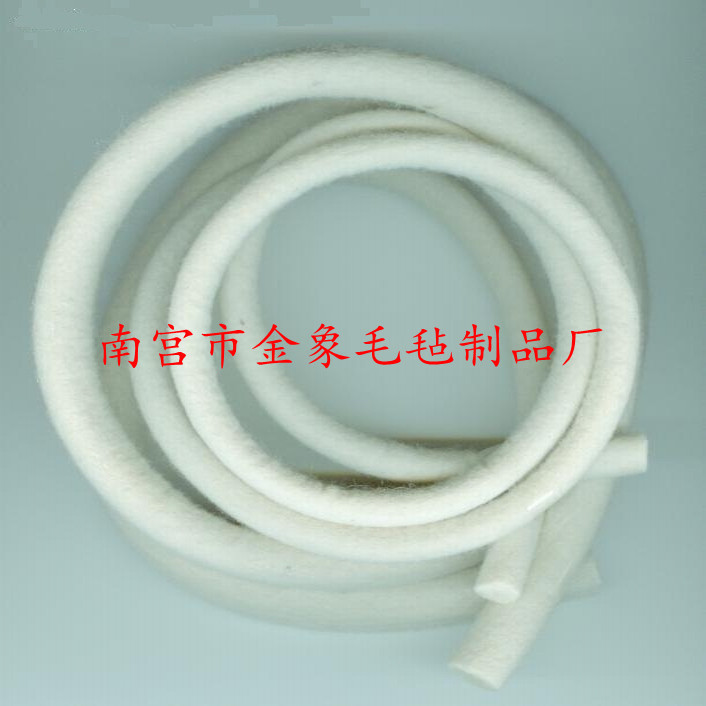 供应羊毛毡绳 密封羊毛毡绳 吸油羊毛毡绳及各种型号羊毛毡绳